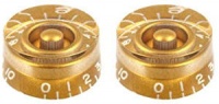 PK-0130-032 - Set 2 Manopole tipo Les Paul Speed Knobs - Dorate