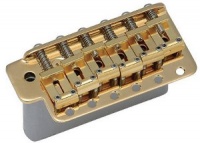 GE101T GG - Ponte Tremolo 6 viti per chitarra elettrica - Dorato