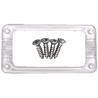 RNG-GRTCH-CLR - Mascherina in plastica Std per pick up chitarra elettrica Gretsch Style - Clear