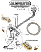 EP-4146-000 - Cablaggio completo per chitarra elettrica tipo SG