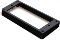 MT20 F BK - Mascherina Slanted in plastica per pick up Humbucker - Nera - Manico